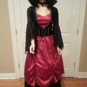 Sexy Costume Vampire Vampiress Gothic Dress small